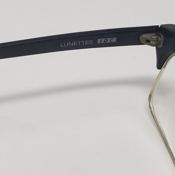 IDC Linettes 802 Black Half Rim Eyeglass Frames - Picture 8 of 10